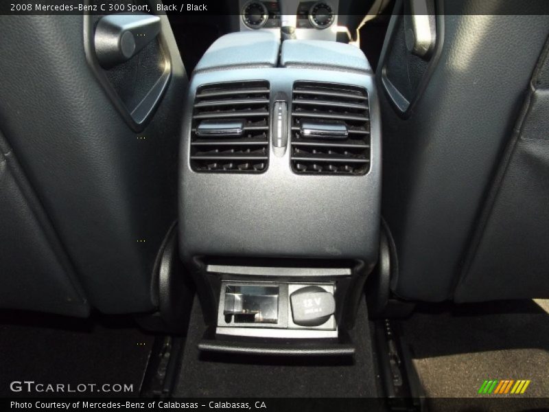 Black / Black 2008 Mercedes-Benz C 300 Sport
