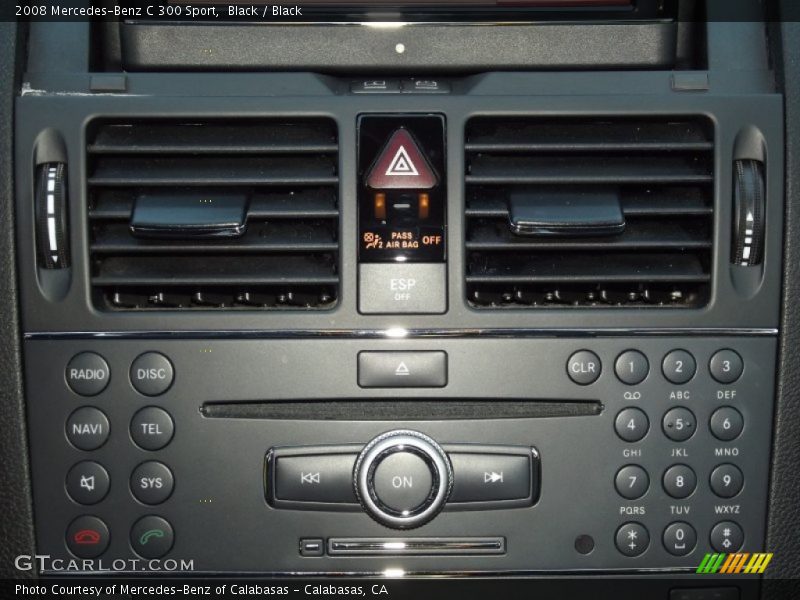 Black / Black 2008 Mercedes-Benz C 300 Sport