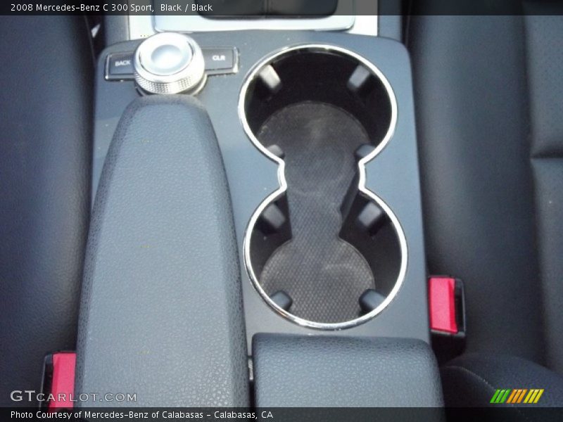 Black / Black 2008 Mercedes-Benz C 300 Sport