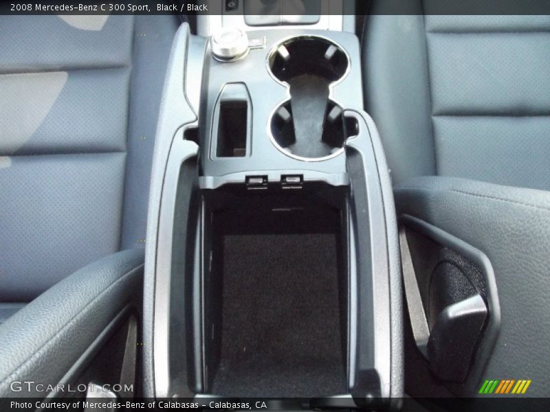 Black / Black 2008 Mercedes-Benz C 300 Sport
