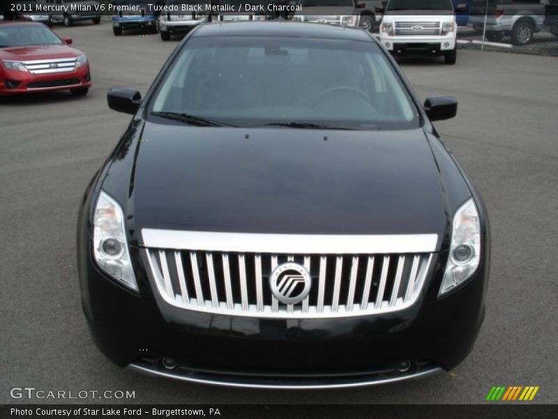 Tuxedo Black Metallic / Dark Charcoal 2011 Mercury Milan V6 Premier