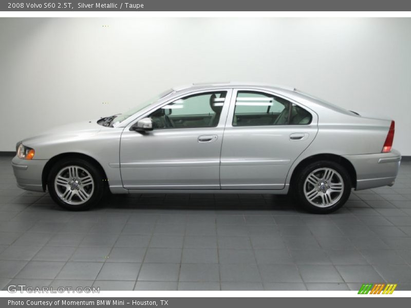 Silver Metallic / Taupe 2008 Volvo S60 2.5T