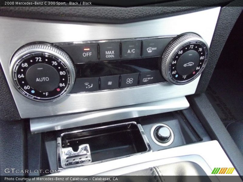 Black / Black 2008 Mercedes-Benz C 300 Sport