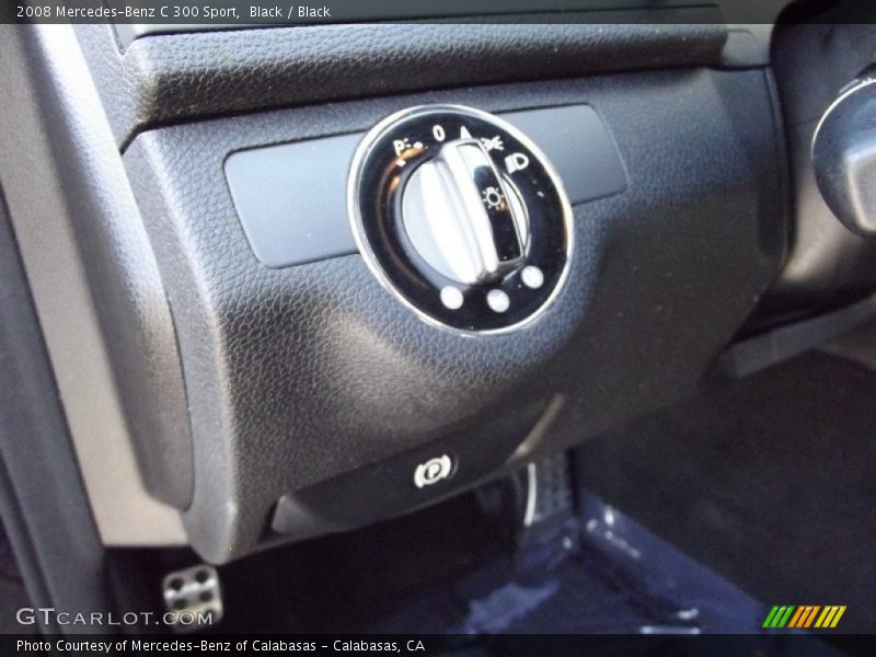 Black / Black 2008 Mercedes-Benz C 300 Sport