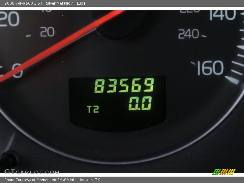 Silver Metallic / Taupe 2008 Volvo S60 2.5T