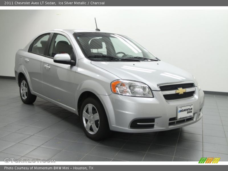 Ice Silver Metallic / Charcoal 2011 Chevrolet Aveo LT Sedan