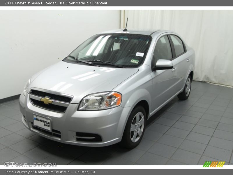 Ice Silver Metallic / Charcoal 2011 Chevrolet Aveo LT Sedan