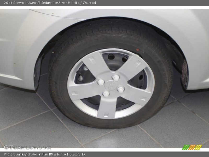 Ice Silver Metallic / Charcoal 2011 Chevrolet Aveo LT Sedan