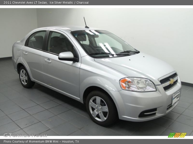 Ice Silver Metallic / Charcoal 2011 Chevrolet Aveo LT Sedan