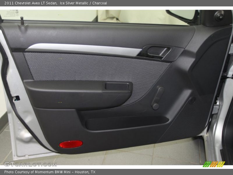 Ice Silver Metallic / Charcoal 2011 Chevrolet Aveo LT Sedan