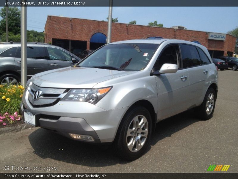 Billet Silver Metallic / Ebony 2009 Acura MDX
