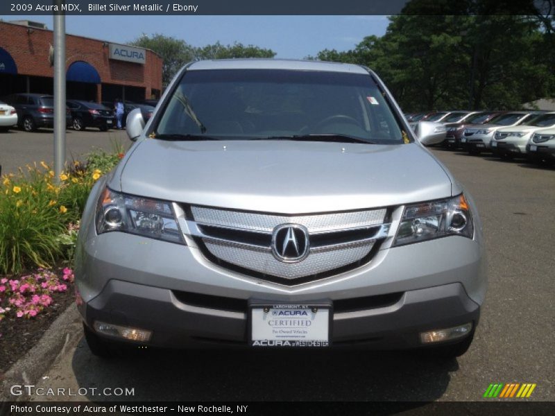 Billet Silver Metallic / Ebony 2009 Acura MDX