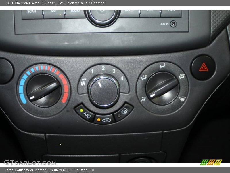 Ice Silver Metallic / Charcoal 2011 Chevrolet Aveo LT Sedan