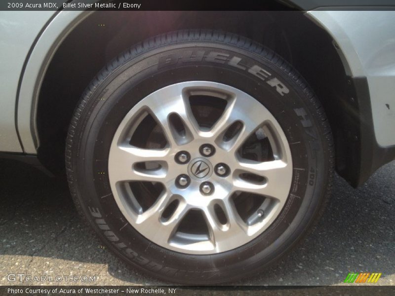 Billet Silver Metallic / Ebony 2009 Acura MDX