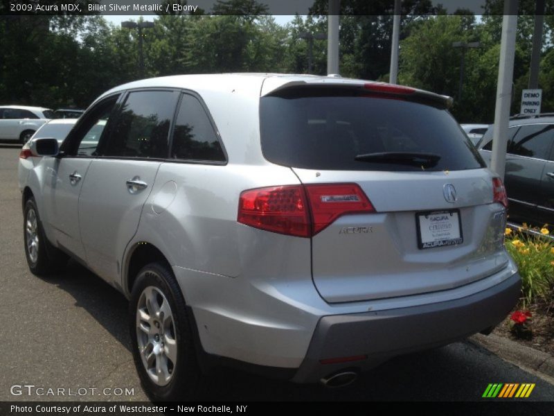 Billet Silver Metallic / Ebony 2009 Acura MDX