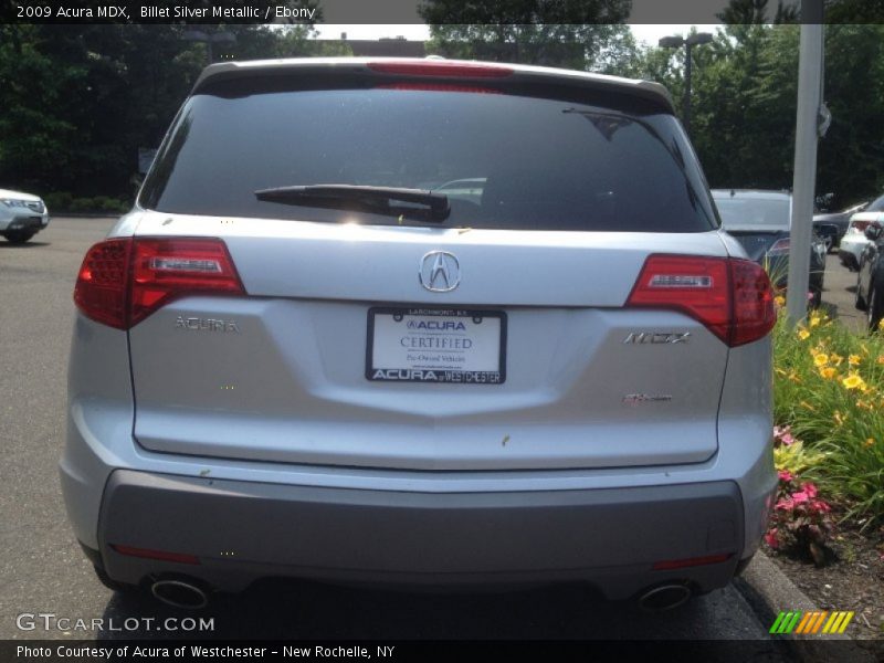 Billet Silver Metallic / Ebony 2009 Acura MDX