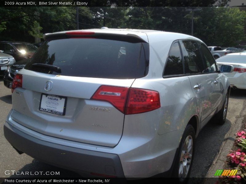 Billet Silver Metallic / Ebony 2009 Acura MDX