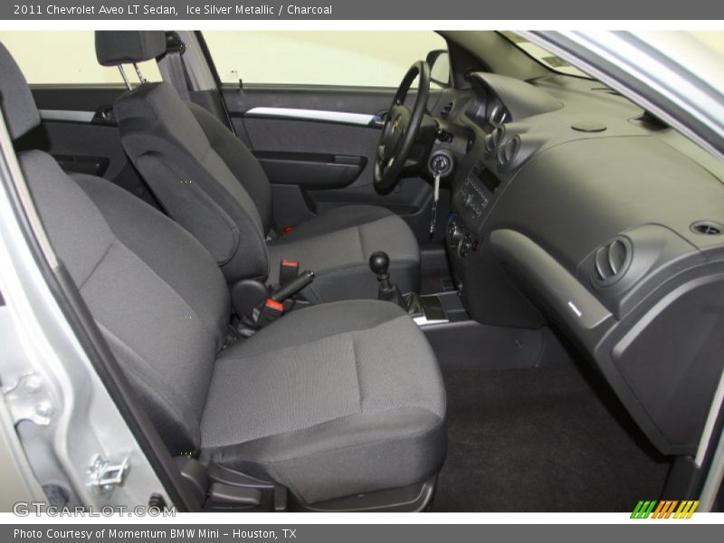 Ice Silver Metallic / Charcoal 2011 Chevrolet Aveo LT Sedan