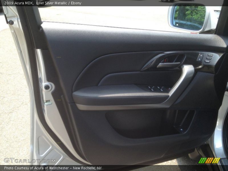 Billet Silver Metallic / Ebony 2009 Acura MDX