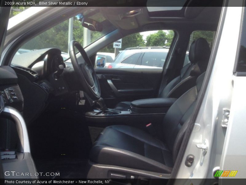 Billet Silver Metallic / Ebony 2009 Acura MDX