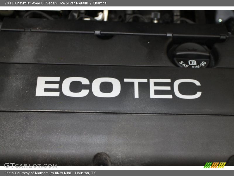 Ice Silver Metallic / Charcoal 2011 Chevrolet Aveo LT Sedan