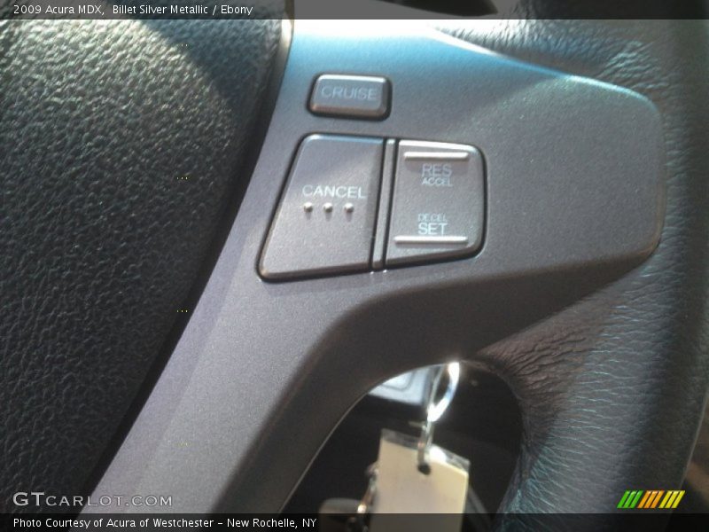 Billet Silver Metallic / Ebony 2009 Acura MDX
