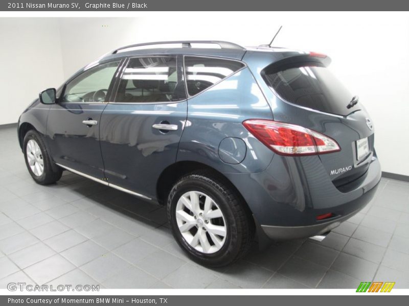 Graphite Blue / Black 2011 Nissan Murano SV