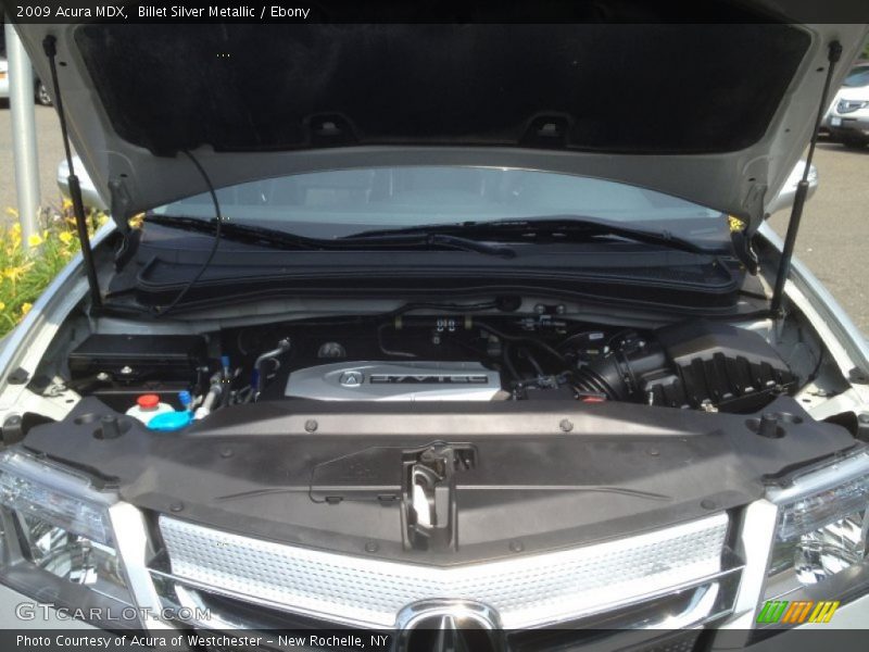 Billet Silver Metallic / Ebony 2009 Acura MDX