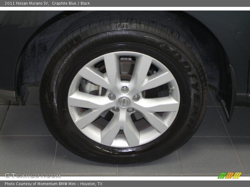 Graphite Blue / Black 2011 Nissan Murano SV