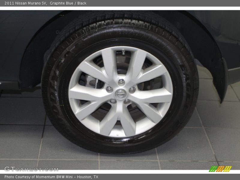 Graphite Blue / Black 2011 Nissan Murano SV