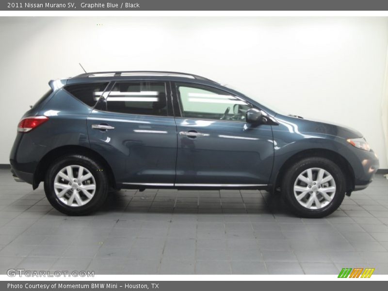 Graphite Blue / Black 2011 Nissan Murano SV