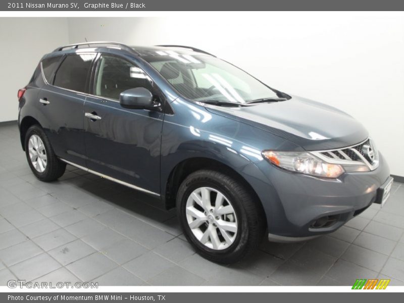 Graphite Blue / Black 2011 Nissan Murano SV