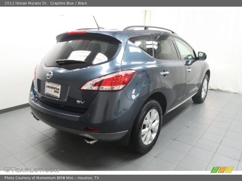 Graphite Blue / Black 2011 Nissan Murano SV