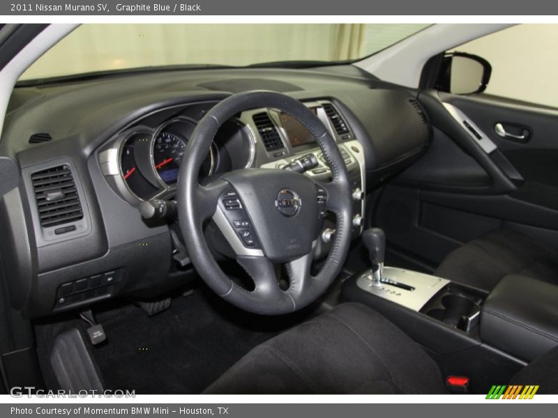 Graphite Blue / Black 2011 Nissan Murano SV
