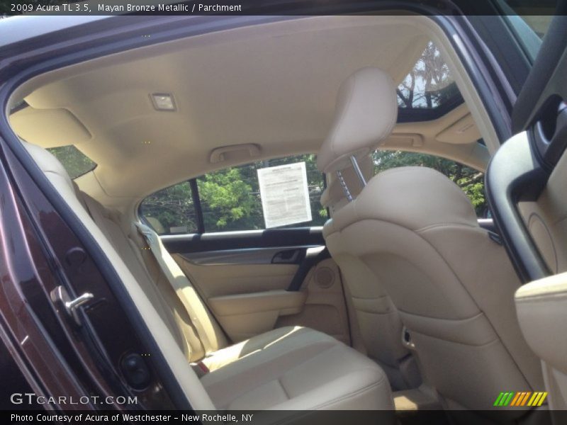 Mayan Bronze Metallic / Parchment 2009 Acura TL 3.5