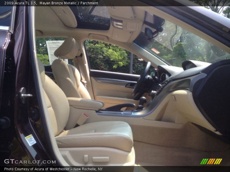 Mayan Bronze Metallic / Parchment 2009 Acura TL 3.5