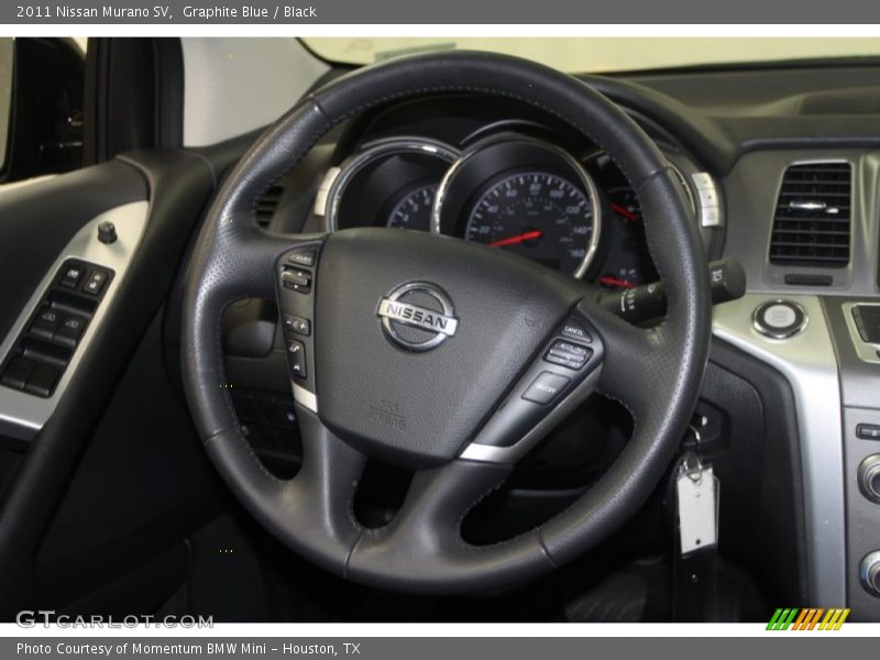 Graphite Blue / Black 2011 Nissan Murano SV