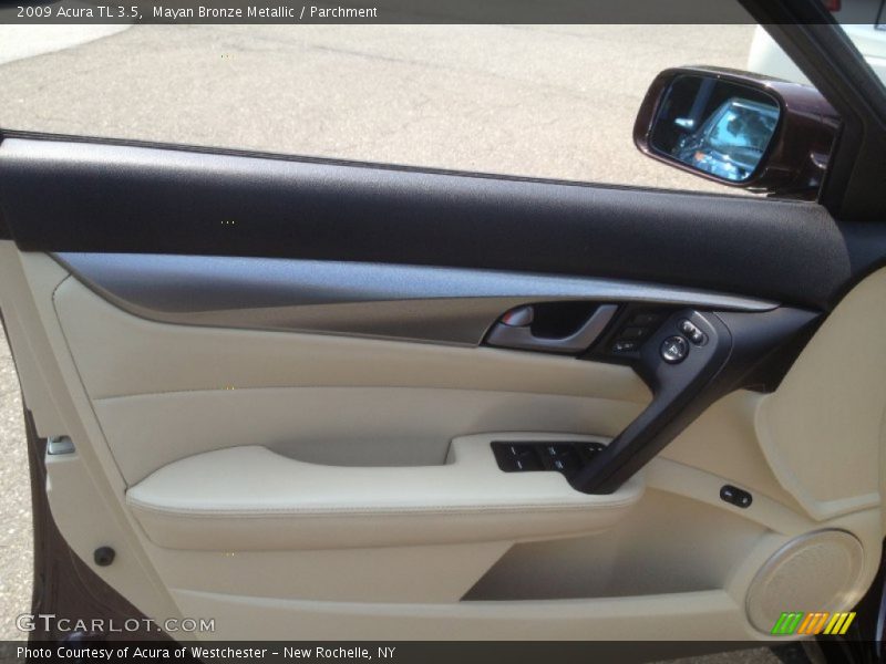 Mayan Bronze Metallic / Parchment 2009 Acura TL 3.5