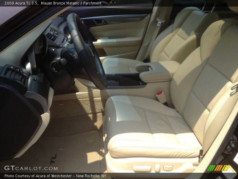 Mayan Bronze Metallic / Parchment 2009 Acura TL 3.5