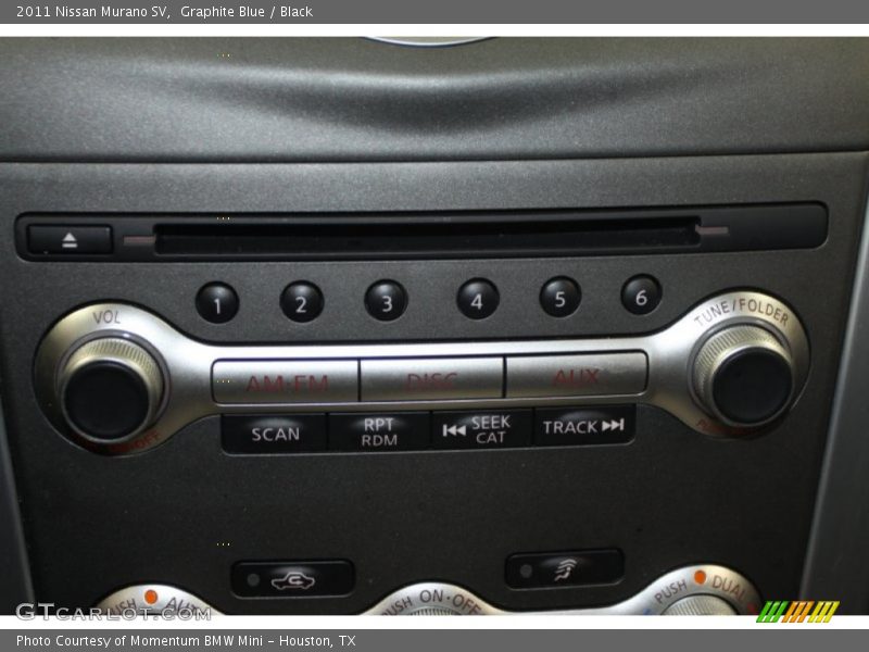 Graphite Blue / Black 2011 Nissan Murano SV
