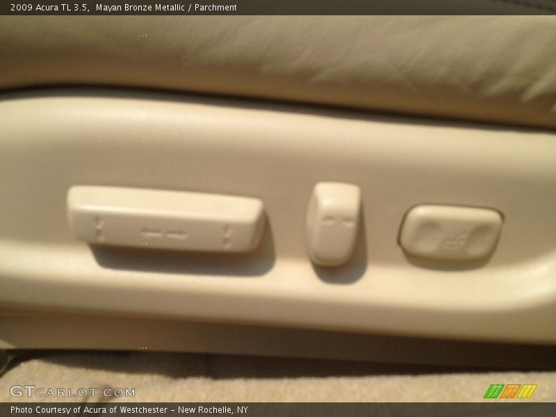 Mayan Bronze Metallic / Parchment 2009 Acura TL 3.5