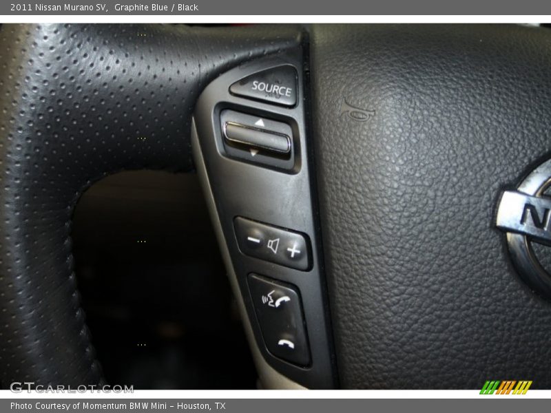 Graphite Blue / Black 2011 Nissan Murano SV