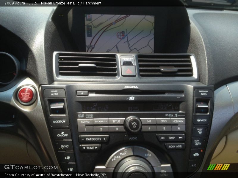 Mayan Bronze Metallic / Parchment 2009 Acura TL 3.5