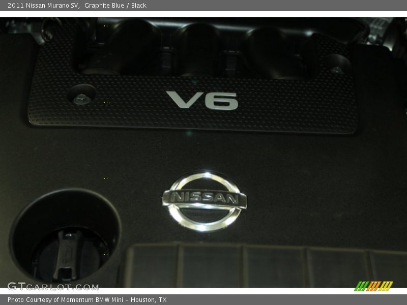 Graphite Blue / Black 2011 Nissan Murano SV
