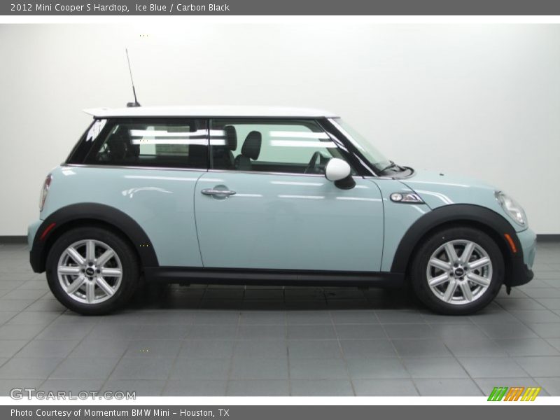 Ice Blue / Carbon Black 2012 Mini Cooper S Hardtop