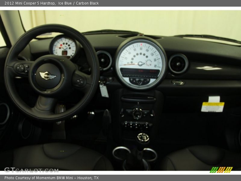 Ice Blue / Carbon Black 2012 Mini Cooper S Hardtop