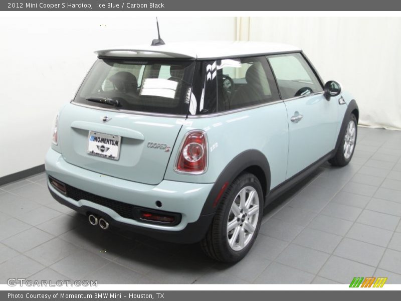Ice Blue / Carbon Black 2012 Mini Cooper S Hardtop
