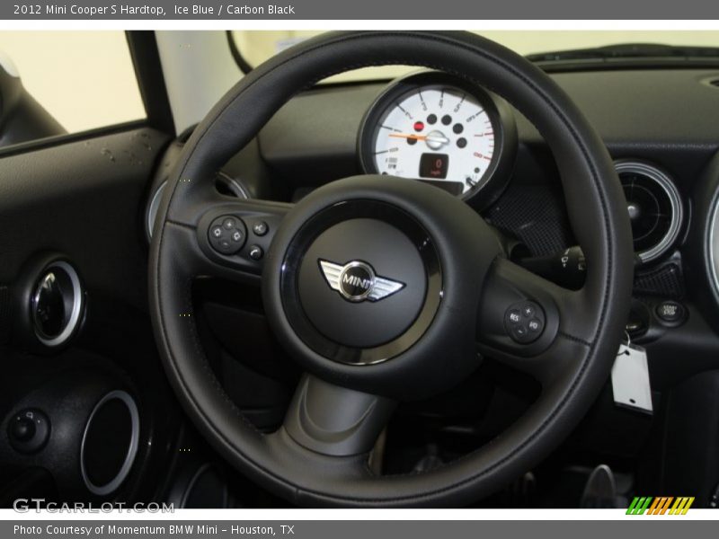 Ice Blue / Carbon Black 2012 Mini Cooper S Hardtop