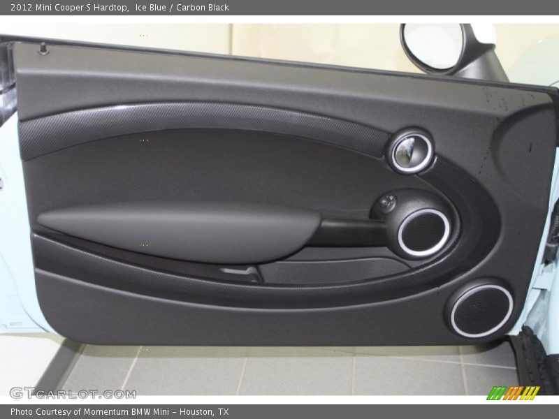 Ice Blue / Carbon Black 2012 Mini Cooper S Hardtop