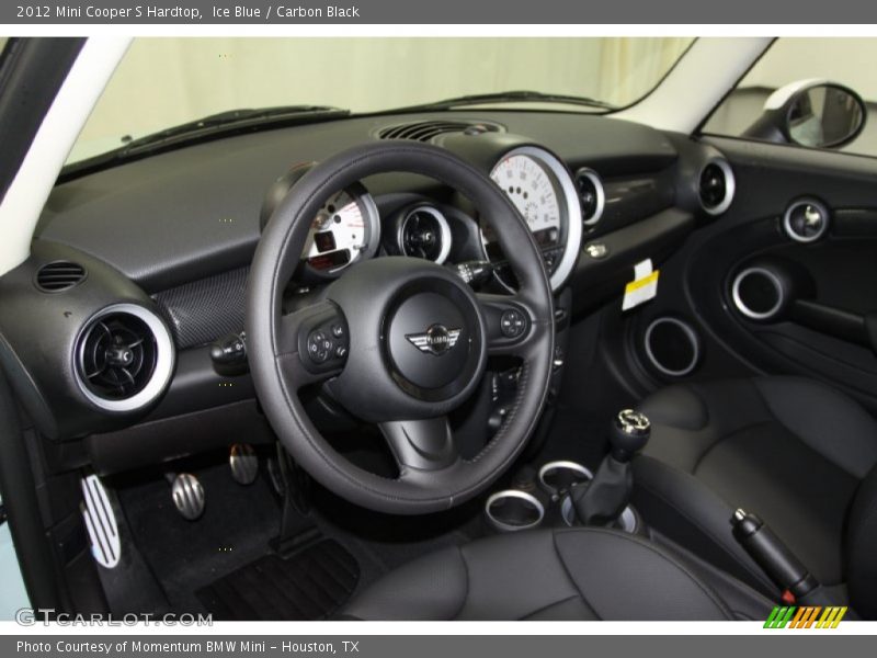Ice Blue / Carbon Black 2012 Mini Cooper S Hardtop